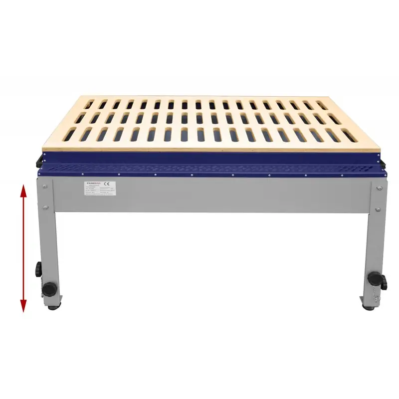 CORMAK – DT1500 Table aspirante avec réglage en hauteur 750 à 1200 mm 230V 1500 m³/h – Image 2