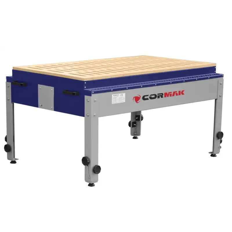CORMAK – DT1500 Table aspirante avec réglage en hauteur 750 à 1200 mm 230V 1500 m³/h – Image 4