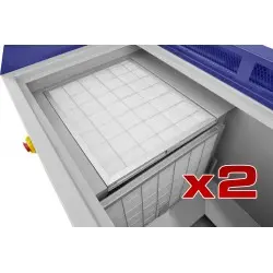 CORMAK – DT2000M Table d’aspiration pour pièce à bois et métal – 2 x 1000W (S6) 230V – Image 7